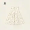 Vestido sin mangas para niña 2026 Verano Nuevo Vestido para niños Vestido tipo chaleco para bebé Vestido de princesa En stock Venta al por mayor