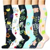 Suministro Transfronterizo de Nuevos Calcetines de Compresión de Tubo Largo para Hombres y Mujeres, Calcetines para Ciclismo y Carrera al Aire Libre, Fabricantes Mayoristas de Calcetines de Compresión para Maratón