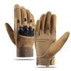 Luvas Táticas de Inverno Soft Shell Grande Forradas com Lã de Algodão Quentes para Homens ao Ar Livre Fãs Militares Camuflagem Cp Combate Ciclismo Dedo Inteiro Tela Sensível ao Toque