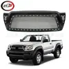 Adequado para 2005-2011 Toyota Tacoma Tacoma Grelha Superior de Malha com Rebites Preta To1200279