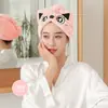 Gorro de Secado Rápido de Terciopelo Coral para Mujer, Absorbente, Secado Rápido, No Pierde Cabello Fácilmente, Suave y Amigable con la Piel, Toalla de Cabello Espesa para Adultos