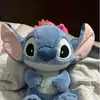 Peluche de Dibujos Animados de Stitch Transfronterizo Lindo Muñeco de Stitch Peludo Grande Almohada de Trapo Venta al por Mayor
