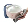 Esterilla Aislante de Silicona para el Hogar Mesa de Comedor Anti-quemaduras Posavasos Calefactor Esterilla para Mesa de Comedor Posavasos Aislante Térmico Posavasos Resistente a Altas Temperaturas Esterilla para Cazuela