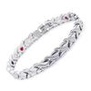 Moda Europea y Americana de Venta Caliente Transfronteriza Accesorios Desmontables de Espiga de Arroz Pulsera Magnética Pulsera de Personalidad de Nicho de Moda para Hombres y Mujeres