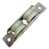 Rueda de Puerta Grande Tipo 95 de Estilo Antiguo Acero Plástico Polea para Puertas y Ventanas Accesorios para Puertas y Ventanas Deslizantes Rueda Inferior Rueda de Rodillo de Nylon Estática