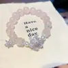 Pulseira de Cristal Rosa Natural Floco de Neve Branca para Mulheres, Vestido de Noiva Lua Cheia Totalmente Diamantado Pulseira para Menina Rosa Joia