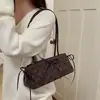 Bolso tipo Baguette de Lunares con Lazo para Mujer 2026 Nueva Moda Bolso de Mano para el Trabajo Bolso de Hombro Versátil de Nicho