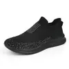 Zapatos de Hombre Verano Transfronterizos Nueva Moda Malla Transpirable Tenis Combinan con Todo Casual Calcetines de Correr para Hombre Boca Zapatos de Moda