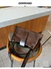 Bolso de Mano Estilo Retro para Mujer 2025 Nuevo Estilo Bolso Tote Simple de Gran Capacidad Versátil Bolso de Hombro Axila Moderno