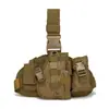 Bolsa Táctica para Pierna con Accesorios Molle para Ventilador Militar Táctico Cos Pistola Holster Impermeable de Campo Combinación Holster de Pierna Bolsa de Cintura