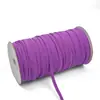 Cor 3-6mm cinto de cavalo bolsa de vestuário elástico de alta elasticidade punho elástico de borracha cinto de corrida de cavalo cinto plano