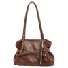 Bolso de Axila Personalizado de Alto Valor y Gran Capacidad para Mujer Estilo Nuevo Otoño 2026 Bolso Simple para el Trabajo Bolso Tote de un Solo Hombro
