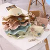 2020 Novo Verão Crianças Chapéu de Palha Meninas 'Moda Pequeno Satchel Set Parent-Child Fisherman Basin Hat Big Rim Sunshade
