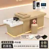 Cama de Lavado de Cabello para Barberías de Exportación Transfronteriza, Cama de Vapor con Circulación de Agua Especializada con Calentador de Agua, Cama Todo en Uno para Masaje de Belleza y Limpieza de Oídos