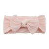 Faixa de cabelo de nylon atada para crianças torção arco headband europeu e americano baby cocar decorativo flor infantil foto headband