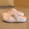 Pantuflas de Verano para Mujer con Velcro, Suela Gruesa, Destalonadas, Ropa de Exterior 2026, Nuevo Diseño Versátil, Slip-on, Zapatos Birkenstock