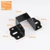 Ranura para Tablón Ranura Cama Carpintería Soporte de Viga Accesorios para Armario Cama de Madera Dormitorio Tablero de Madera Fijador Grande Cama Infantil