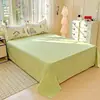 Sábana Bajera de Algodón de Fibra Larga de Xinjiang, Sábana Ajustable, Pieza Única, Algodón Puro, Todo Algodón, Individual, Doble, Dormitorio Estudiantil, Funda Nórdica, Funda de Almohada, Juego de Tres Piezas