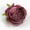 64 Colores Calientes Lavanda de Temu Cabezas de Rosa de Simulación Flor para Pasador de Pelo DIY Flor de Jardín Hecha a Mano Bolsa de Materiales de Enredadera
