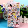 Adesivos Squishy Macios e Fofos de Bumbum para Alívio de Estresse para Crianças, Adesivos de Espuma 3D do Desenho Shin-Chan, Adesivos Bolha