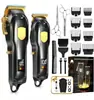 Clipper Eléctrico para Salón de Peluquería para Uso en Casa con Pantalla Digital, Recortador Eléctrico de Cabello para Hombres, Clipper Eléctrico de Tallado Retro, Clipper Eléctrico de Alta Potencia