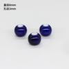 Cuentas Sueltas de Cerámica Jingdezhen Color Caramelo de 8 mm Esmalte de Color Material para Tejer Joyería DIY Pulsera Personalizada