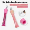 Llavero Cross Border GLOSSGRL Tapa para Brillo de Labios y Bálsamo Llavero Tapa para Brillo de Labios