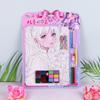 Nuevo Show de Maquillaje de Belleza para Niños Juguetes de Maquillaje para Niñas Traje Creativo Hecho a Mano DIY Grafiti Acuarela