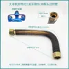 Tubo de admisión del compresor de aire accesorios de la bomba de aire cabeza de bomba tubo de paso elevado manguera de alambre de acero tubo de alivio de presión tubo de aluminio tubo de escape