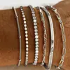 Comércio Exterior Transfronteiriço Terno Joias Pulseira Personalizada Nova Liga Combinação Pulseira Conjunto de Seis Peças Venda Quente