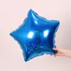Novo balão de filme de alumínio de estrela de cinco pontas de cor sólida cor pura shopping hotel KTV bar loja cena decoração layout