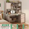 Estante de Mesa Integrada com Mesa de Escrita Quarto de Estudante Casa Estudo Pequeno Mesa de Computador Mesa Simples para Casa Alugada