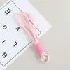 Lanyard de Teléfono Móvil de Doble Hilo Creativo de Moda Llavero Tejido a Mano Accesorio de Teléfono Móvil Multifuncional Simple Versátil Venta al por Mayor