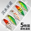 Isca Artificial Submersível Transfronteiriça Minnow Tremor Afundante Toda Água Isca Dura Micro Isca com Chocalhos para Pesca Marítima
