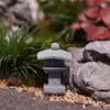 Lanterna de Pedra Simulação Paisagem Japonesa Enfeites Flores de Jardim Bonsai Paisagismo Kyoto Decoração de Paisagem Seca Decoração de Aquário