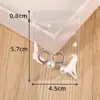 Saco Selante Transparente com Zíper Saco de Armazenamento Artesanato DIY Fazendo Porcionamento Saco Transparente Saco de Embalagem Joias Acessórios Materiais