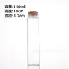 Fabricante Original Botella Pequeña de Vidrio con Tapa de Rosca de 37 mm con Tapón, Botella para Té de Flores y Artículos Secos, Botella para Caramelos, Botella de Vidrio con Forma de Estrella, Alto Valor Estético