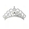 Peine para el cabello de niños, accesorio de corona, tocado de boda para estudio fotográfico, peine para el cabello con pedrería, accesorio para el cabello, corona de princesa de perlas al por mayor