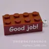 8764 Colgante Llavero de Bloque de Construcción de Puntos 2x4 Colorido Accesorios de Joyería Hechos a Mano DIY Colgante Producto Combinado Transfronterizo