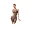 [Original] Body modelador com controle abdominal, levantamento de glúteos, modelagem corporal, afunilamento da cintura, sem sutiã, sem costas, sem costura