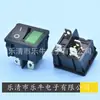 Interruptor basculante de doble tipo de barco 21 * 24 mm interruptor basculante de doble luz indicadora KCD1 interruptor de encendido de doble botón