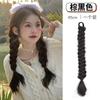 Peluca de nuevo estilo con trenza para niña, cola de caballo doble, cola de caballo sexy, trenza degradada exclusiva, cola de caballo falsa natural