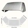 Parasol para RV con Película de Aluminio, Protección Solar y Aislamiento Térmico, Cubierta para Techo para Acampada al Aire Libre, Funda Universal para Coche a Prueba de Lluvia y Polvo, Escudo Frontal para RV