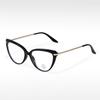 TR8213 armazón de gafas ojo de gato retro luz anti-azul artefacto sin maquillaje armazón TR se puede combinar con armazón de gafas para miopía estilo europeo y americano