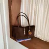 Bolso retro casual transfronterizo de gran capacidad, bolso de hombro para mujer, nuevo bolso tote de moda otoño 2026, bolso de axila