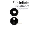 Adecuado para lente de transmisión de sonido Hot 20S 20 NFC X6827 X6826 B C espejo de cámara trasera de teléfono móvil