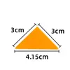 Peças Coloridas para Contagem, Figuras Geométricas, Triângulos, Quadrados, Retângulos, Formas Redondas, Aprendizado para Crianças do Jardim de Infância