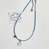 Collar de Cuentas "Paraíso de Manzanas" Color Dopamina Estrella de Manzana Nueva Entrada 2025 Lujo Verano Cadena Clavicular