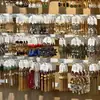 Brincos Vintage de Prata Usados Gota de Óleo Flor Multi-Camadas Acessível Luxo Brincos de Alta Qualidade Brincos Estilo Palácio Retro