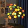 Lámpara de rama de rosa LED transfronteriza USB flor artificial decoración de dormitorio regalo de Navidad San Valentín lámpara de mesa pequeña decorativa